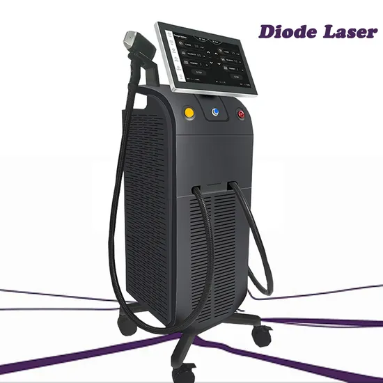 Medical CE Diode Laser Equipment 3 Waves Diode Laser 808nm Hair Removal Home Use Beauty Medical Device
